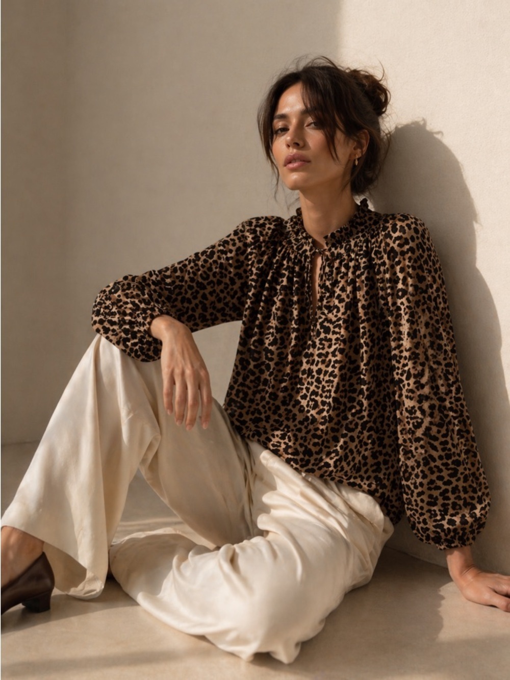 ZADIG & VOLTAIRE Leopard Print Blouse